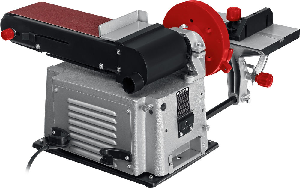 Станок шлифовальный тарельчато-ленточный d 150 мм 100?914 мм лента 500 Вт ЗУБР ЗШС-500