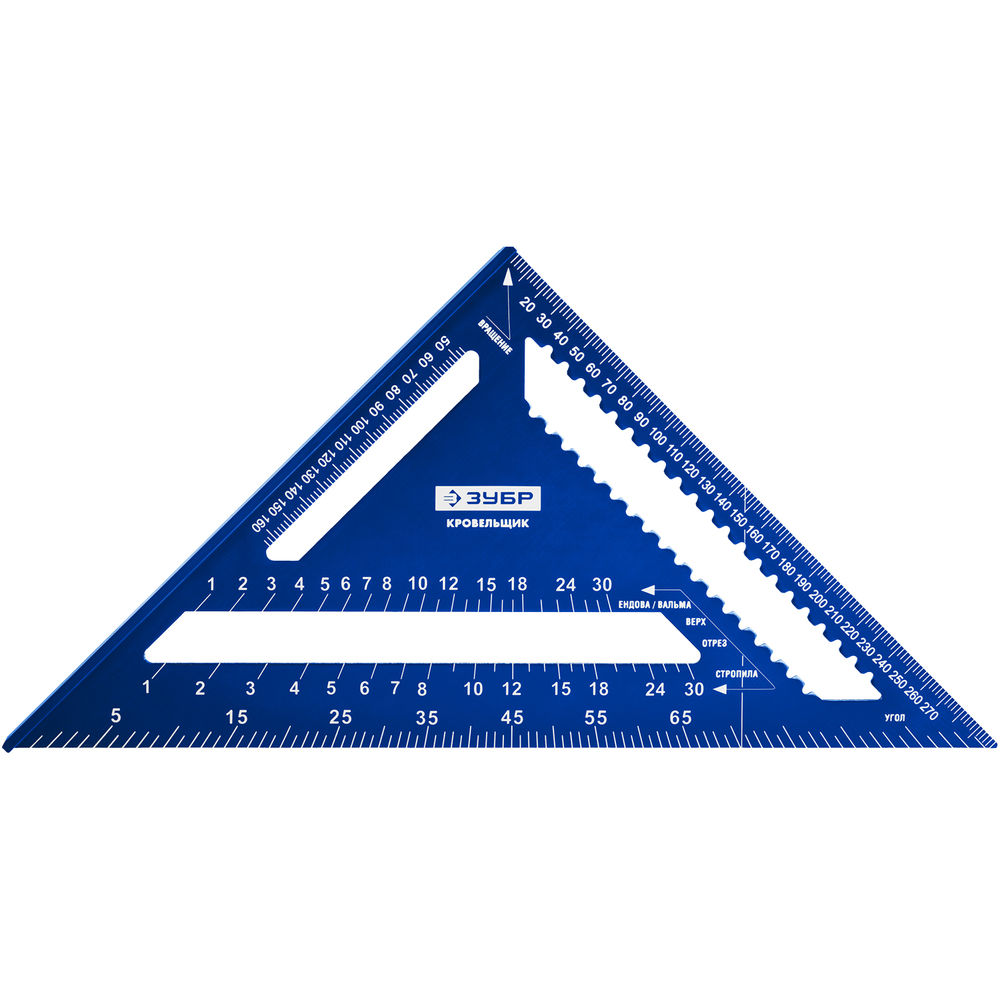 Универсальный кровельный угольник Кровельщик, 300 мм, 5-в-1 ЗУБР Профессионал 34391-30