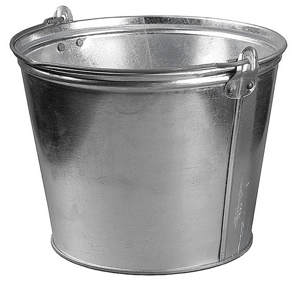 Оцинкованное ведро 12 л, для непищевых продуктов GRINDA 39300-12