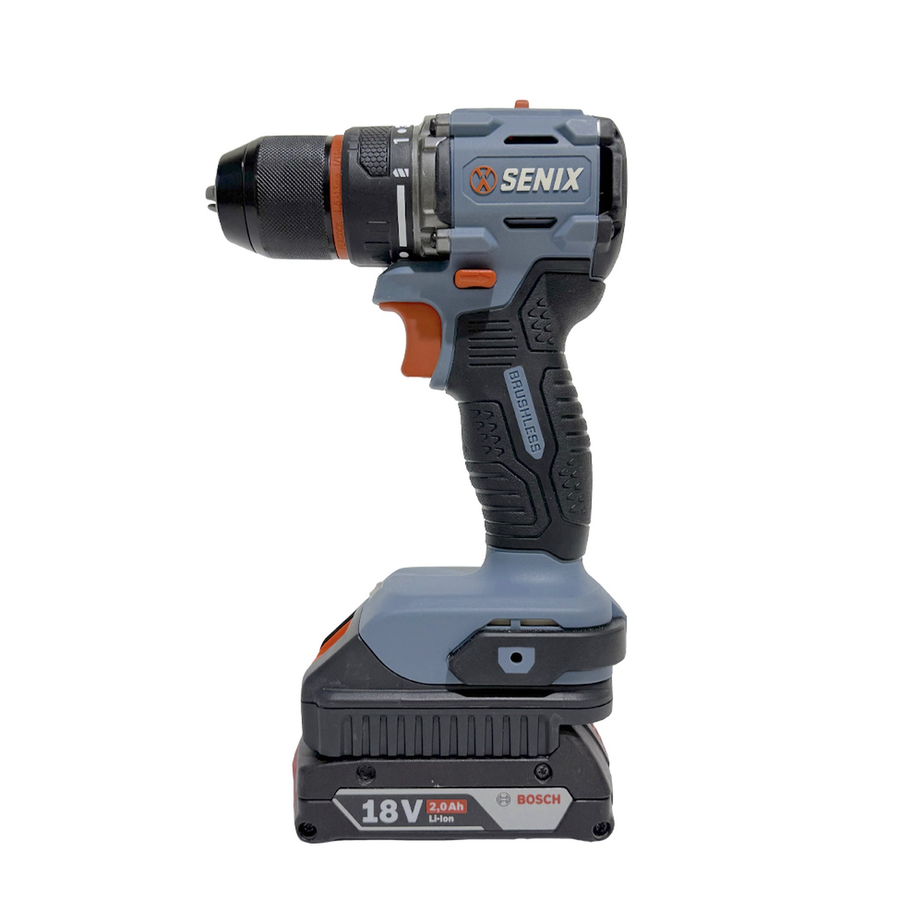 Адаптер-переходник для аккумуляторных инструментов SENIX X2 20V для BOSCH 18V