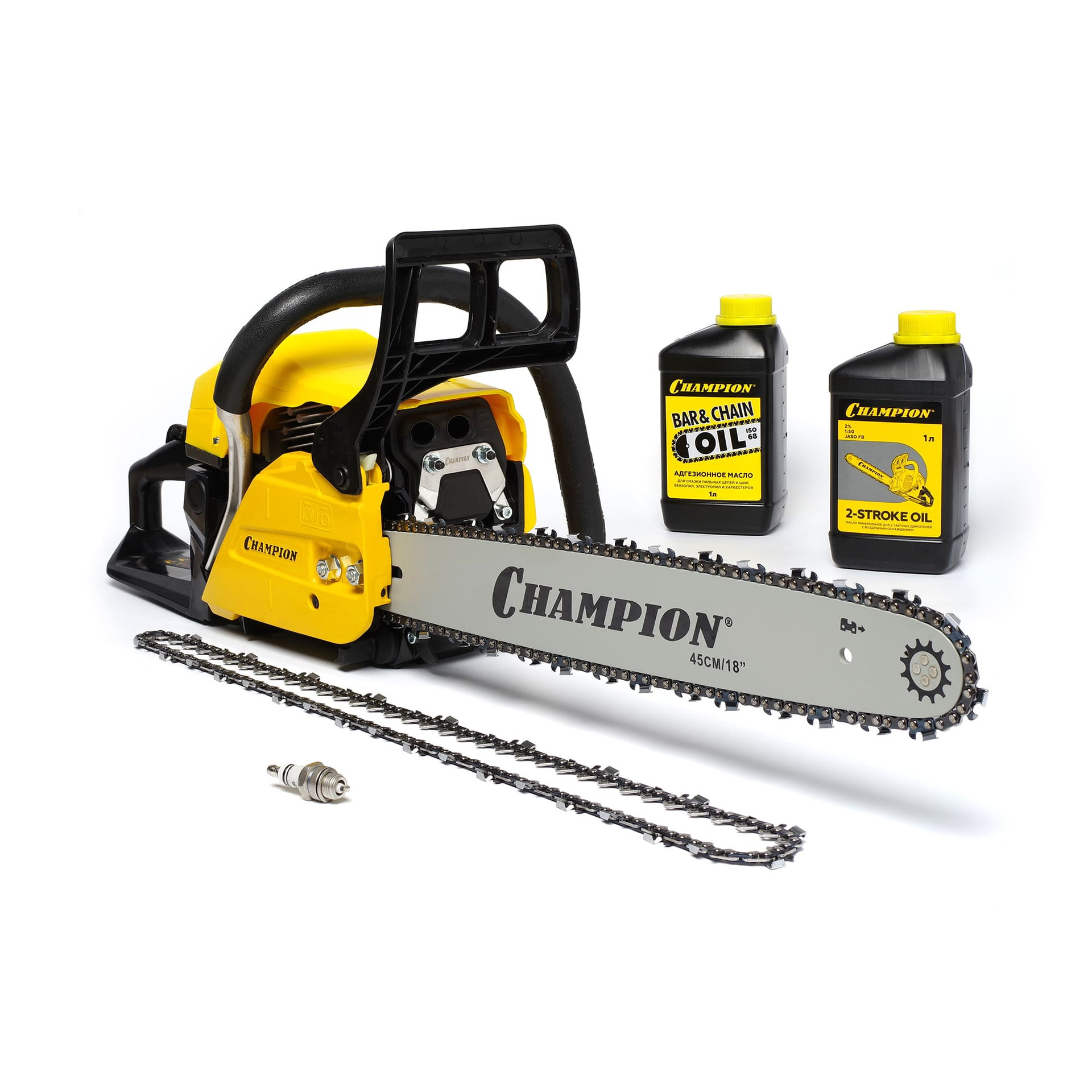 Бензопила CHAMPION 362-18 0,325-1,5-72 (PRO, 2,6кВт 61,5см? легкий старт 5,2кг) 362-18