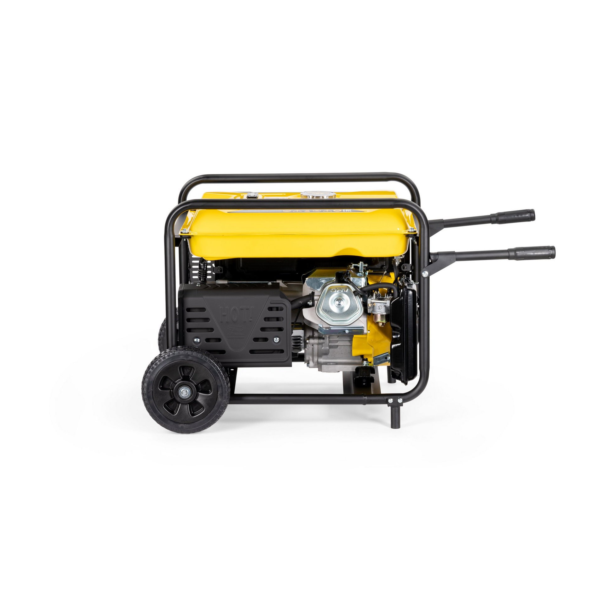 Генератор CHAMPION GG5000EW (5/5,5кВт 15лс 25л 81кг эл.старт колеса, счетчик) (GG5000EW)