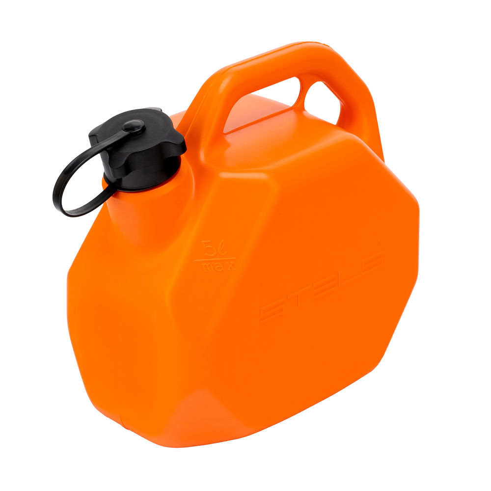 Канистра для ГСМ, пластиковая, со скошенными углами, 5 литров Stels (53110)