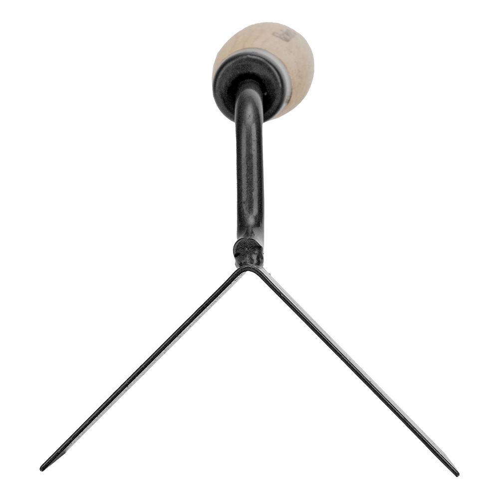 Кельма угловая, 110 х 75 х 75 мм, стальная, для внешних углов, буковая ручка Сибртех (86313)