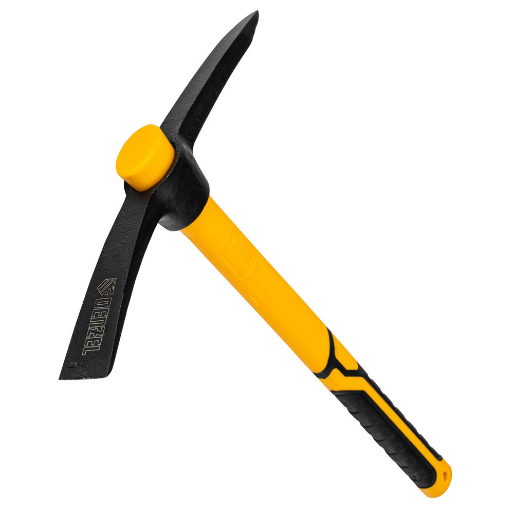 Кирка 700 г, фибергласовая обрезиненная рукоятка 385 мм Denzel (21831)