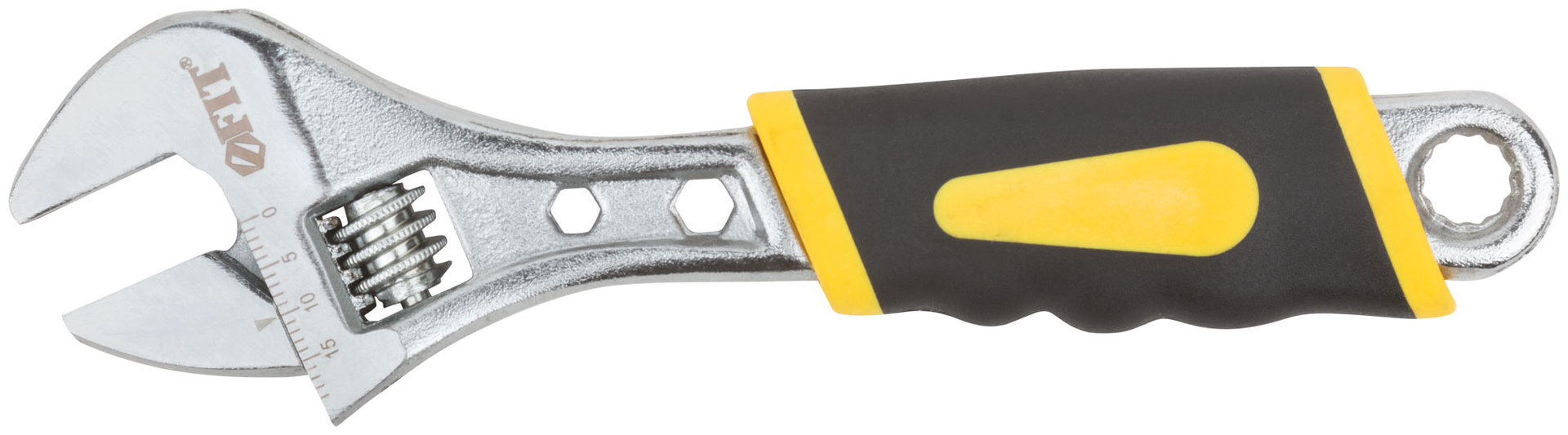 Ключ разводной Старт, ПВХ накладка на ручку 150 мм ( 19 мм )