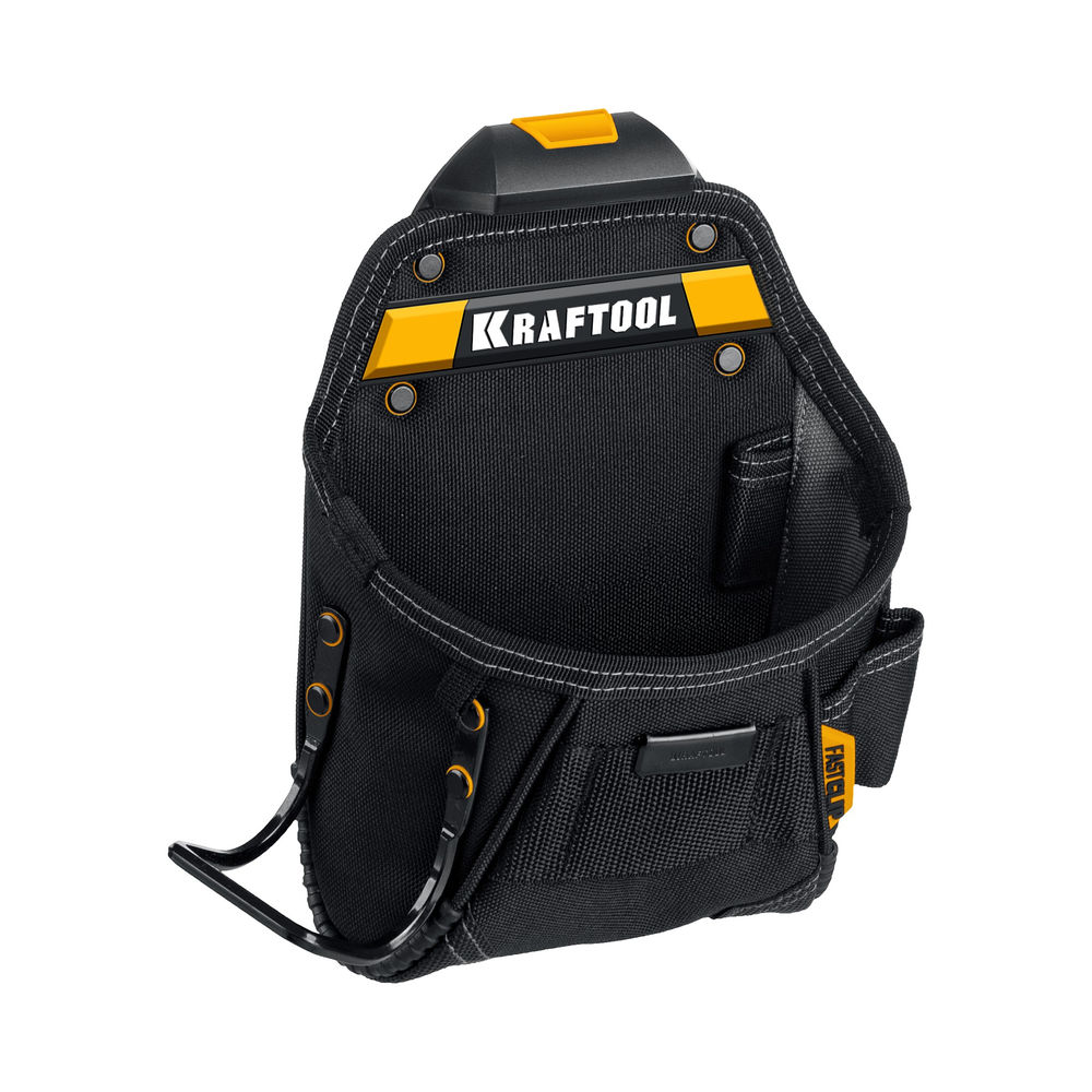 Сумка поясная 240 х 250 мм с быстросъёмным креплением FastClip KP-6 KRAFTOOL 38775