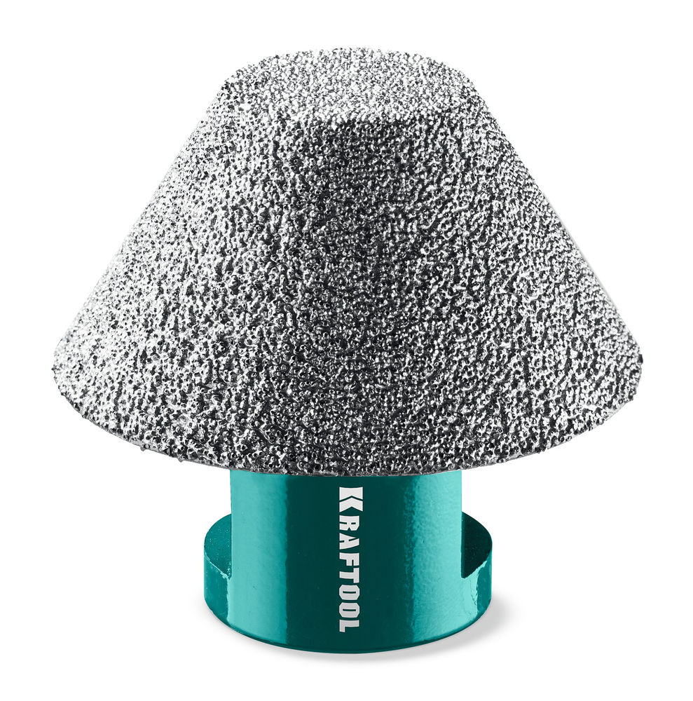 Вакуумная алмазная фреза конусная VS DIAMOND, d 20–48 мм, М14 KRAFTOOL 29812-20-48