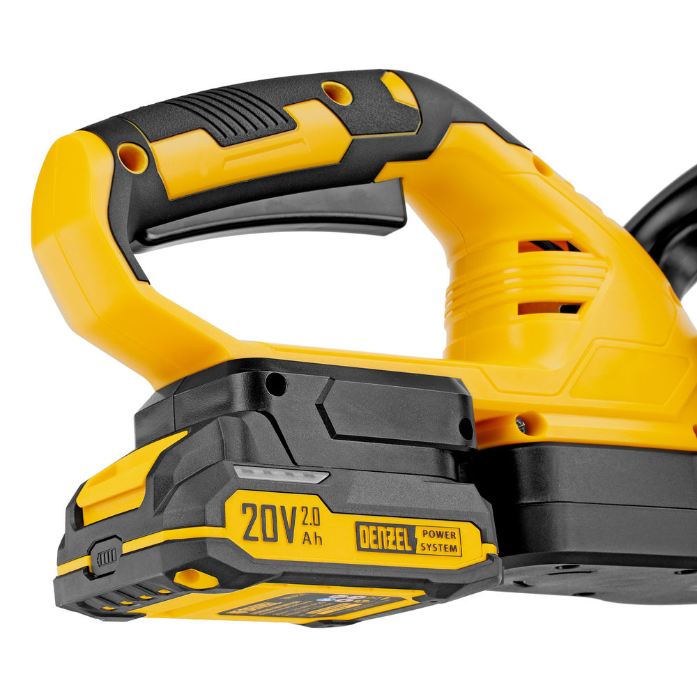 Кусторез аккумуляторный HTD-510, нож 510 мм, Li-Ion, 20 В Denzel (59409)