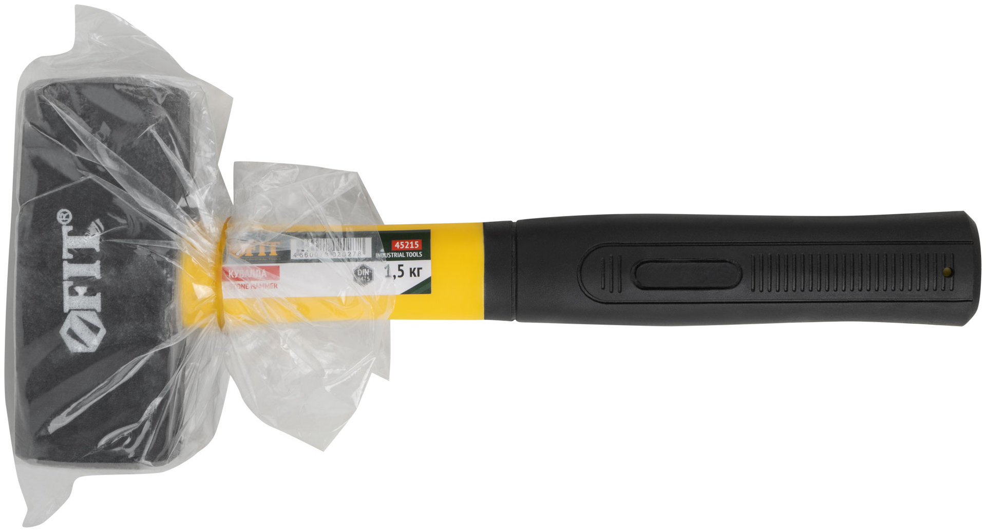 Кувалда кованая, фиберглассовая ручка Профи 1,5 кг