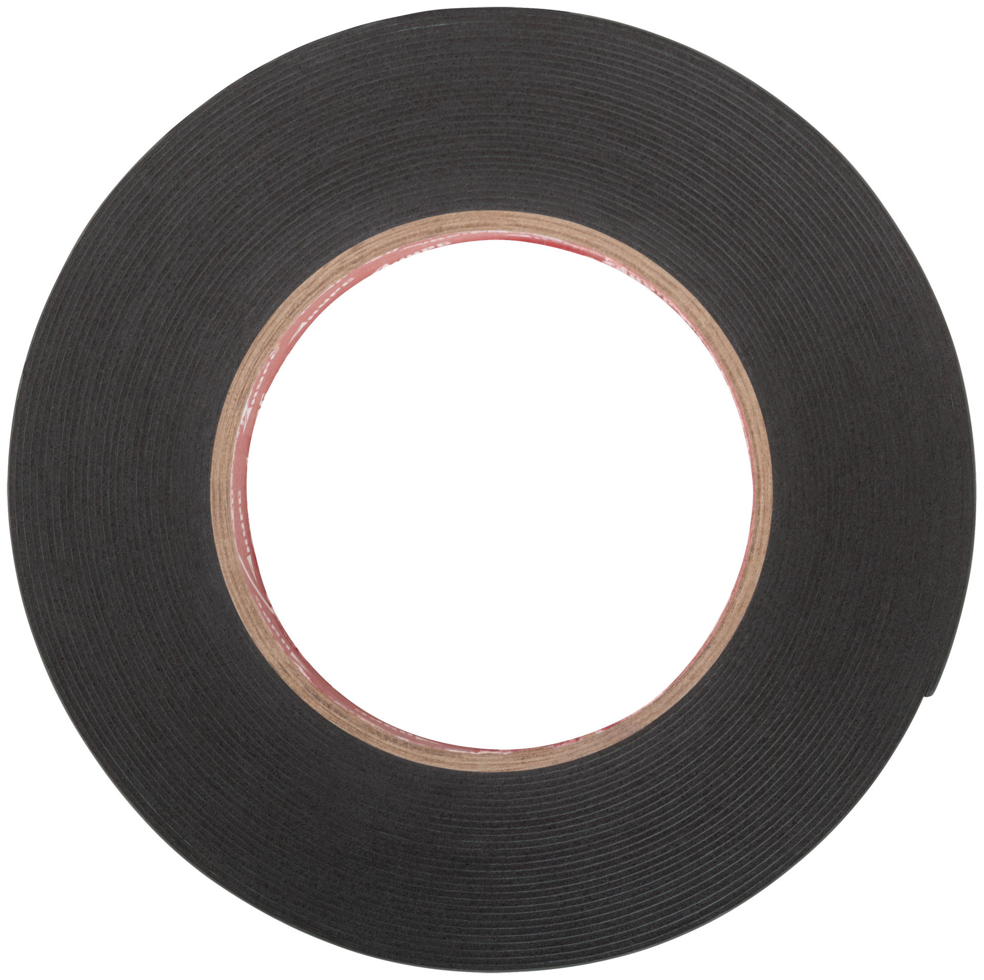Лента монтажная клейкая на вспененной основе, черная 25 мм х 10 м (11790)