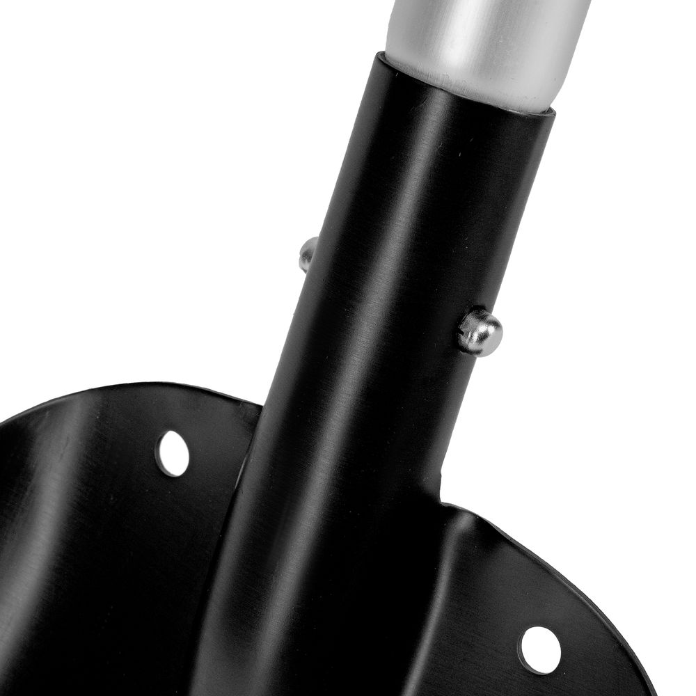 Лопата автомобильная, алюминиевая, 212х280х650-815 мм, телескопический черенок Denzel (61726)