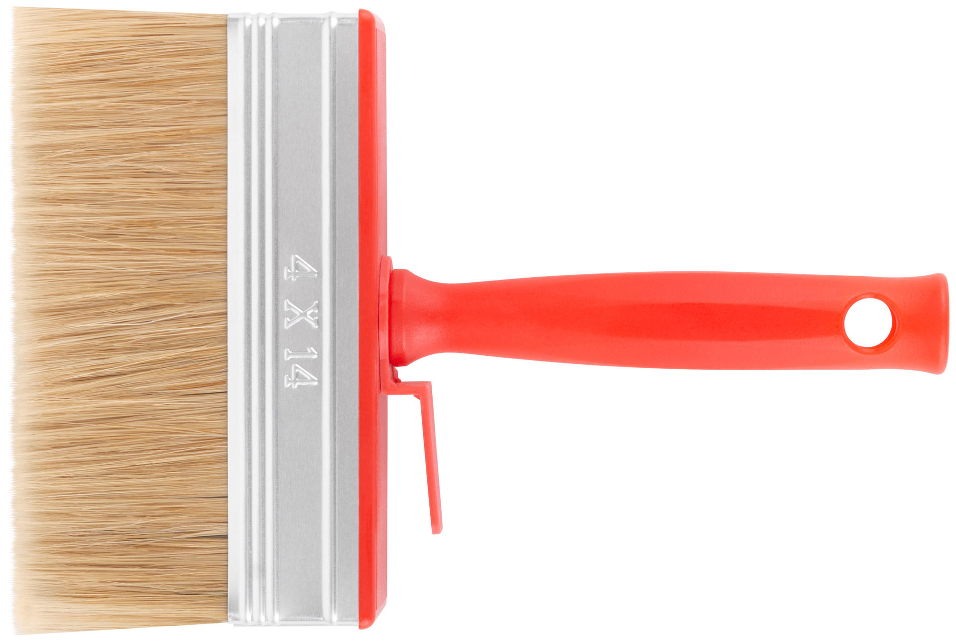 Макловица, 70%ПЭT/30% натур. щетина, нерж. обжим, красная пласт. ручка, 140 х 40 мм (30-0584)