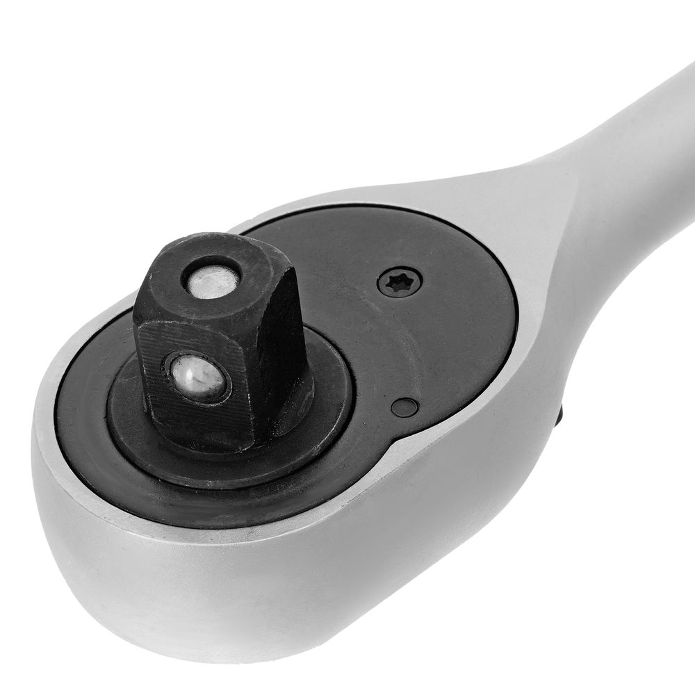 Набор торцевых головок, 1/2, головки 10 - 22 мм, с трещот. ключом, CrV,11 предметов Stels