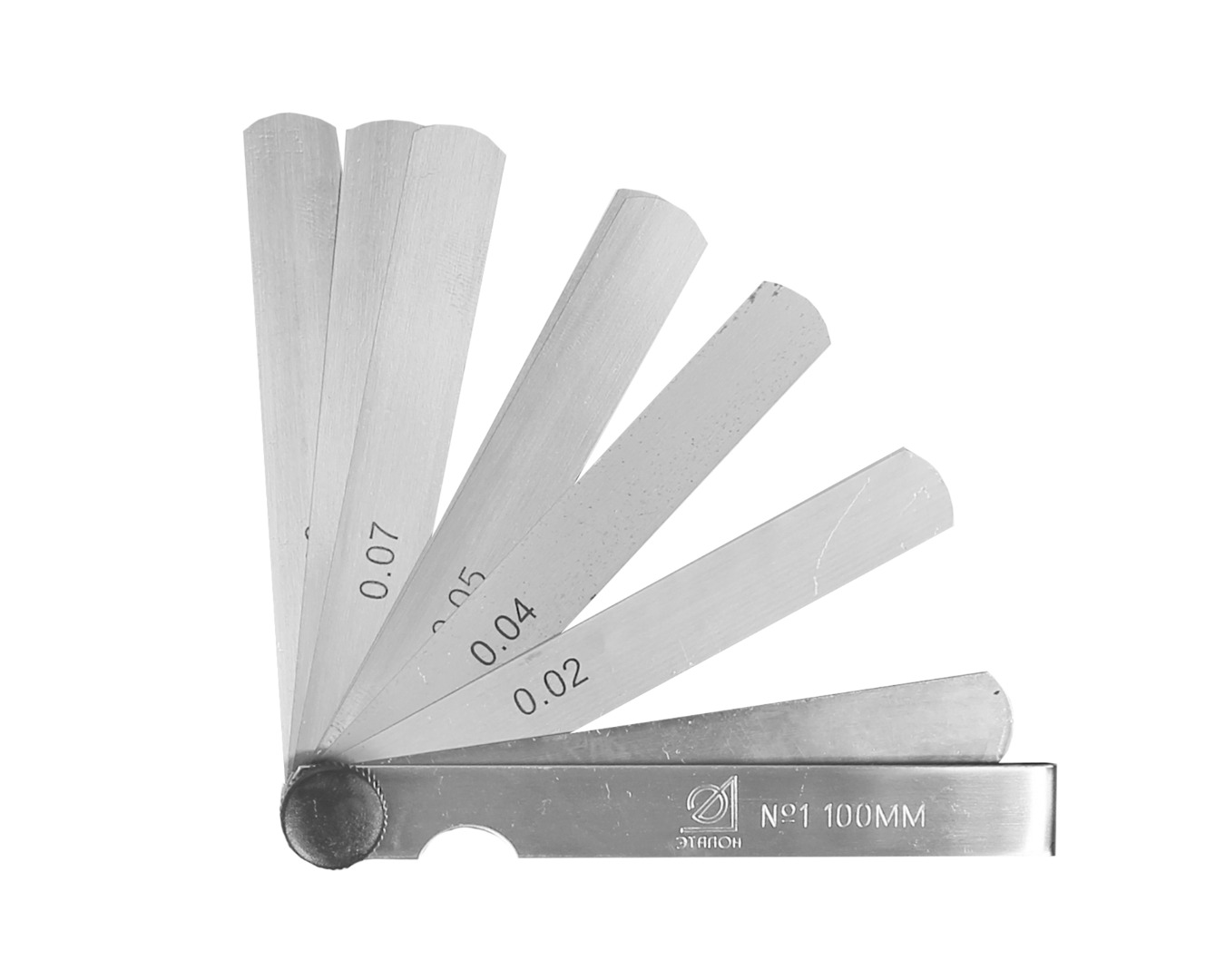 Набор щупов N1 100мм 0.02-0.1 Эталон