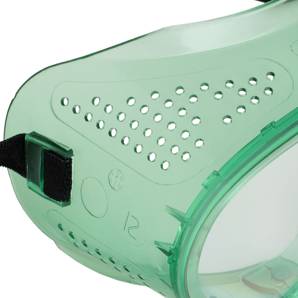 Очки закрытые Эргономичные с прямой вентиляцией, поликарбонат Сибртех (89163)