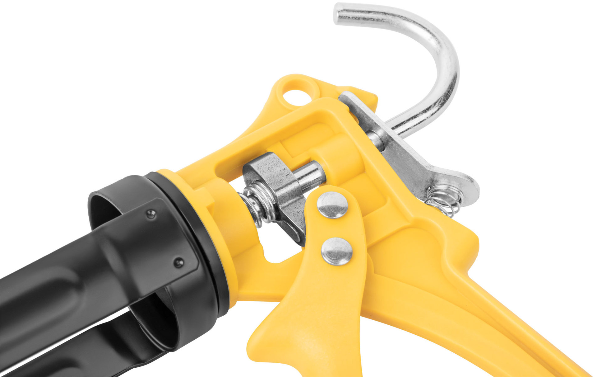 Пистолет для герметика 225 мм полукорпусной усиленный, полиамидная ручка, Профи (14237)