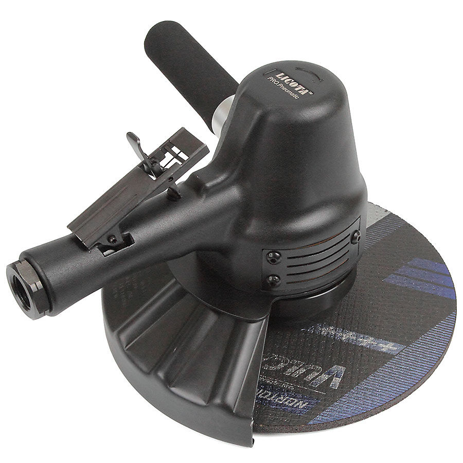 Пневматическая углошлифовальная машинка (УШМ) 230 мм 6500 об/мин 1491 Вт, промышленная, Licota, PAG-30026A