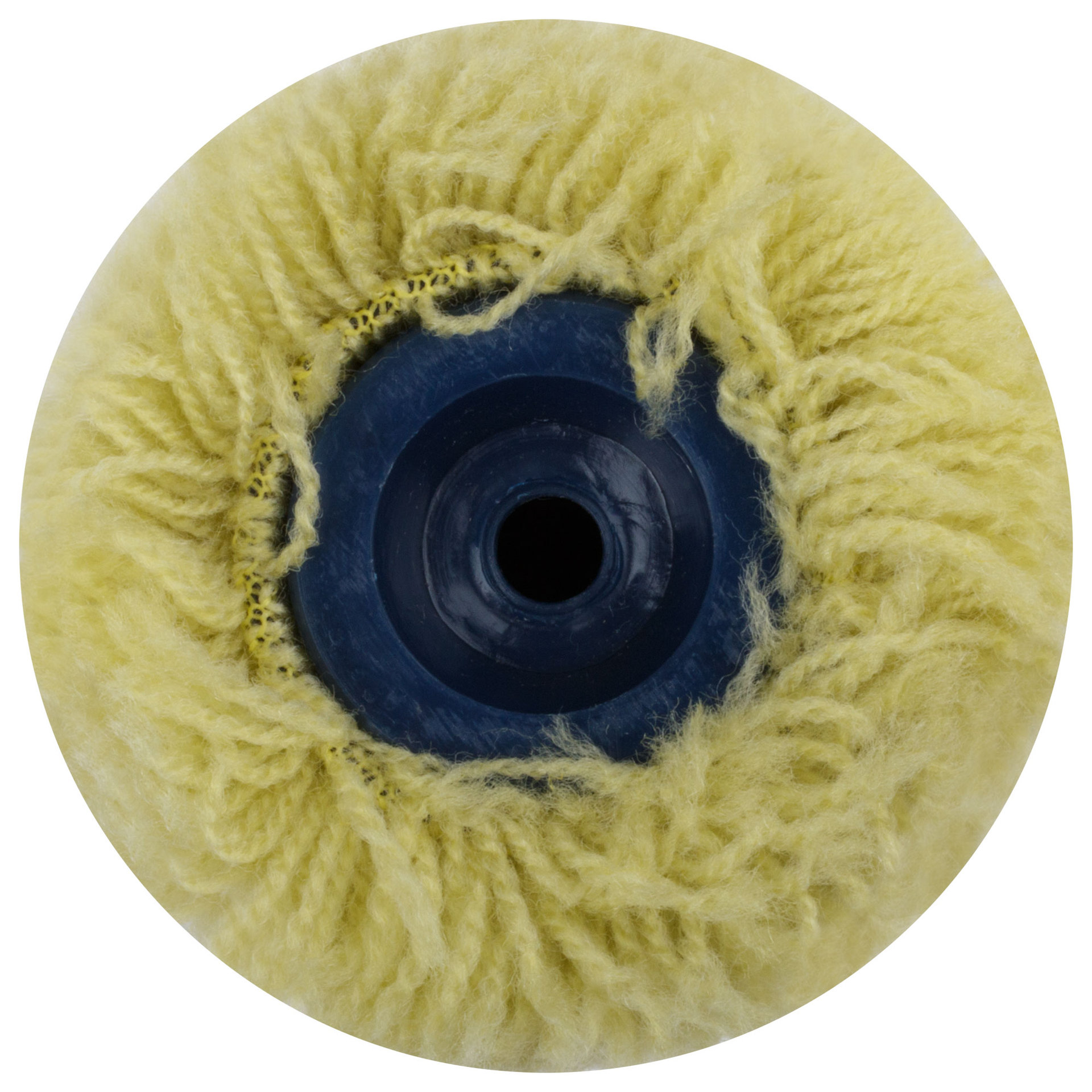 Ролик полиакриловый нитяной, диаметр 40/76 мм, ворс 18 мм, бюгель 6 мм, зеленый, 150 мм (02157)