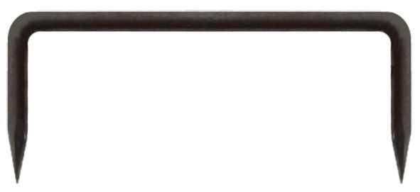 Скоба строительная круглая кованая 6/300/60 (31082)