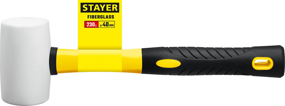 Киянка резиновая белая 230 г Professional STAYER 20533-230