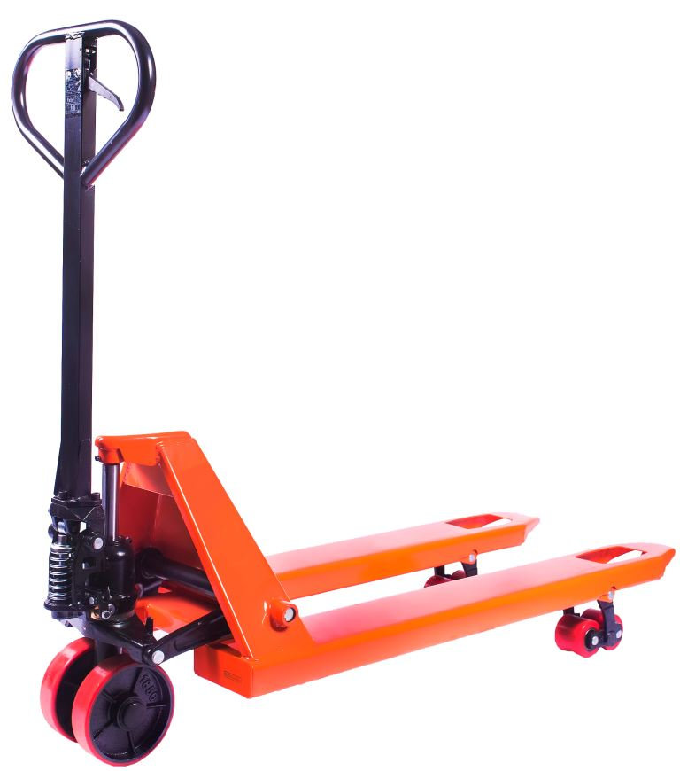 Тележка гидравлическая 2500 кг 1150 мм TOR DF (полиуретановые колеса) (118255)