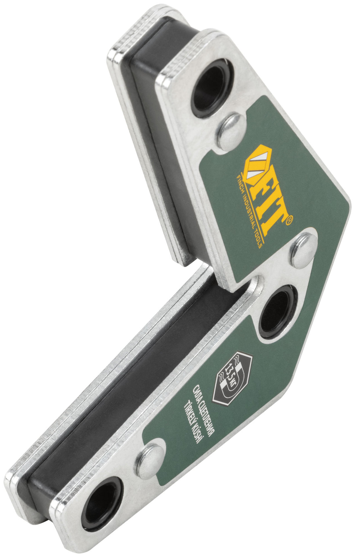 Угольник для сварки магнитный, 3 угла, усилие до 13,5 кг (81812)