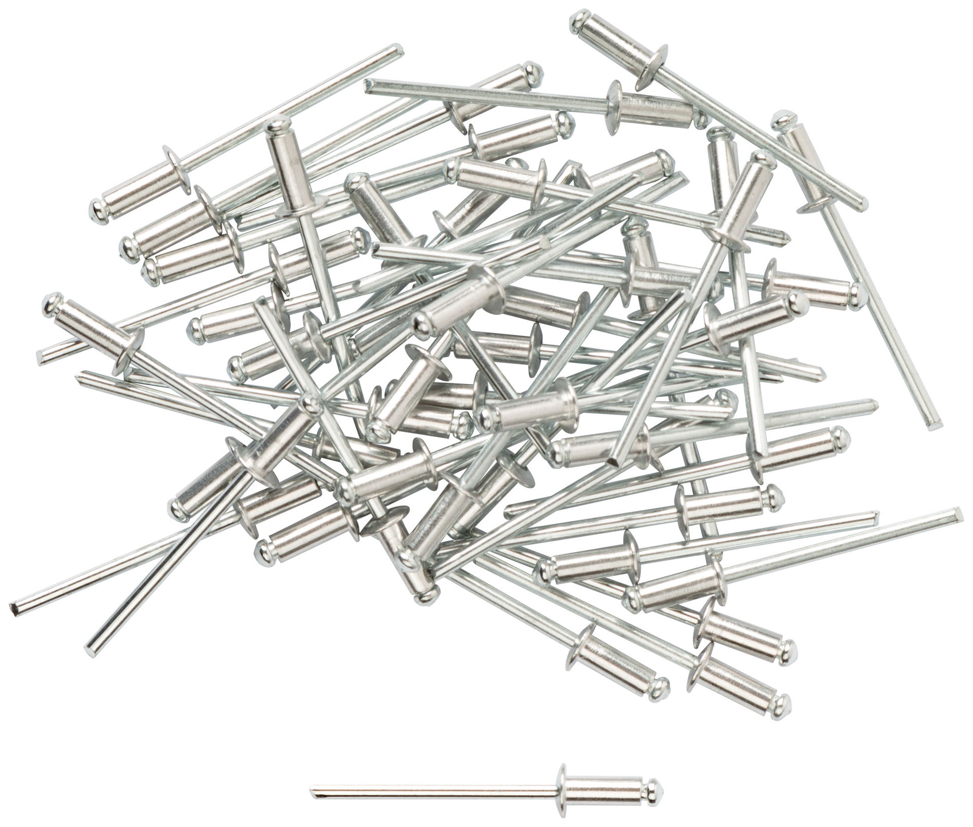 Заклепки мелкая фасовка, 50 шт., 3.2 х 8 мм (23718)