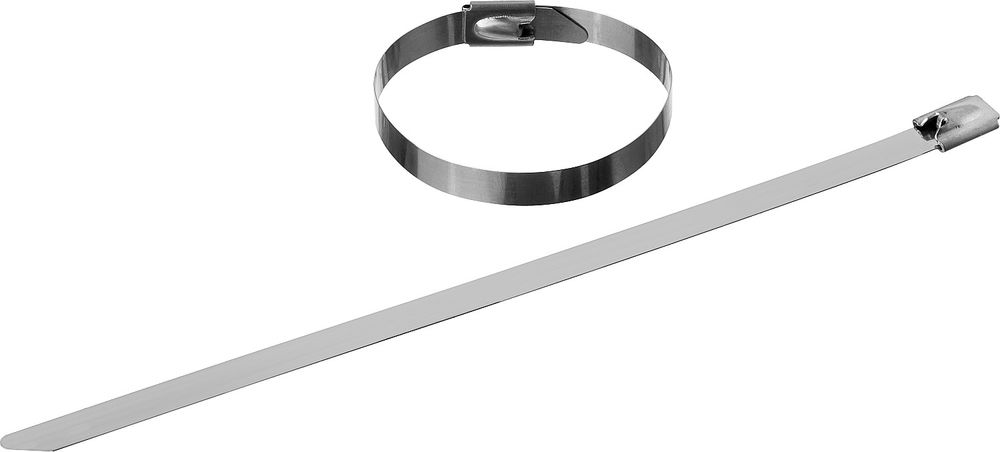 Кабельные стяжки нержавеющие КС-Н, 4.6 x 150 мм, 50 шт ЗУБР Профессионал 30971-46-150