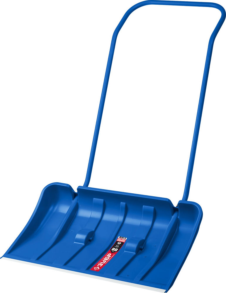 Скрепер снеговой на колесиках СКАНДИНАВИЯ, пластиковый ковш 800 мм ЗУБР 39937_z01