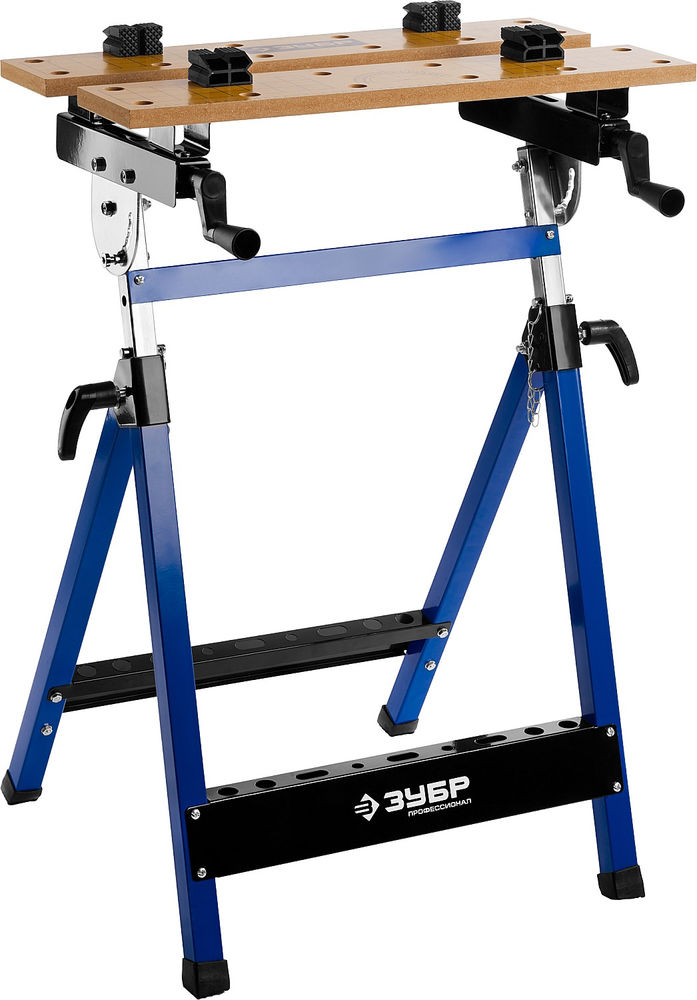 Складной столярный верстак 605х490х810 мм T7 ЗУБР 38728