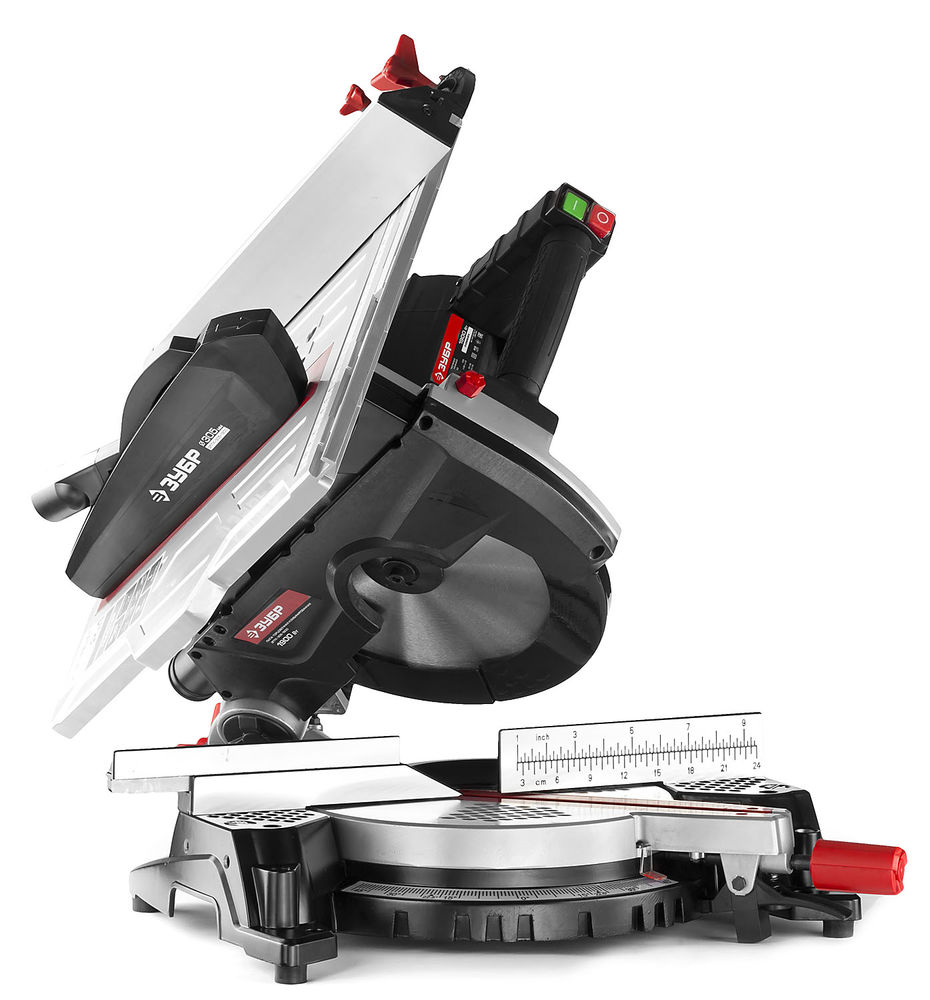 Пила торцовочная d 305 х 30 мм 1900 Вт комбинированная ЗУБР ЗПТК-305-1900 ЗПТК-305-1900