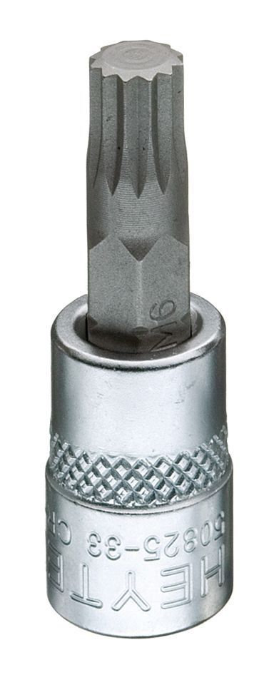 50825-33 Головка торцевая с вставкой-битой XZN - тройной квадрат, 1/4, M5 x 36 мм (HE-50825330183)