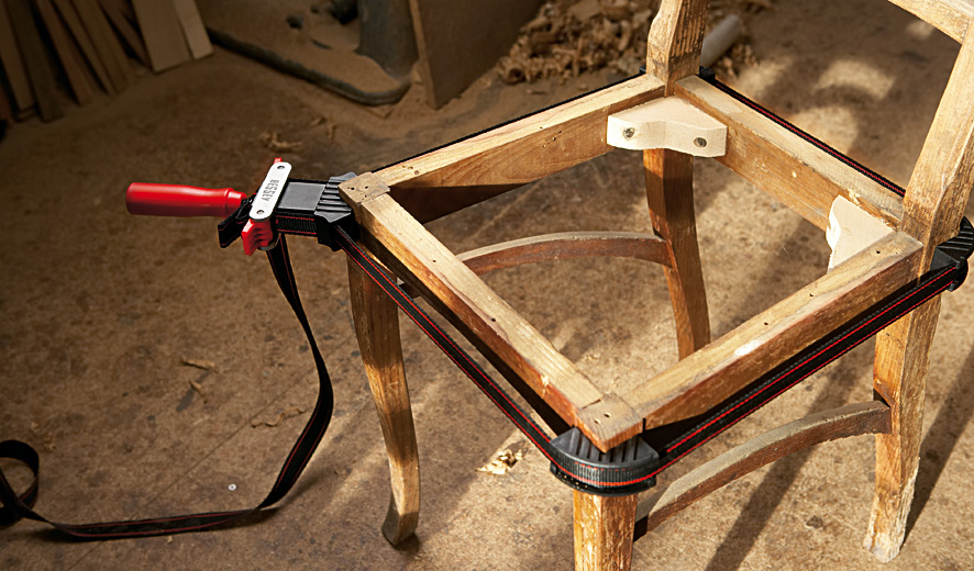 Зажим ленточный 3.8 м, уголки адаптируемые (4 шт) в комплекте BAN400 BE-BAN400