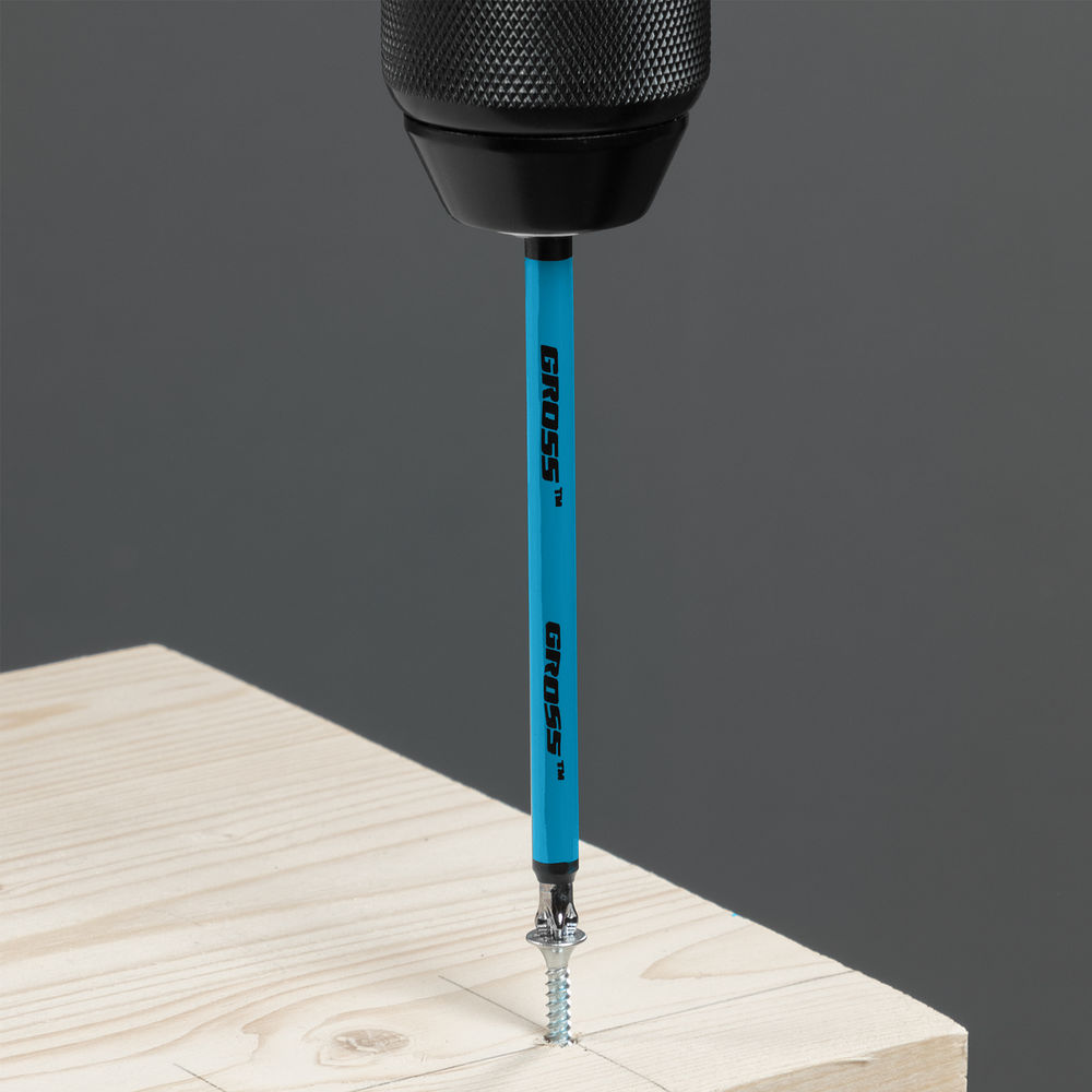 Бита PH2 х 127, сталь S2, 5 шт. Gross (11202)