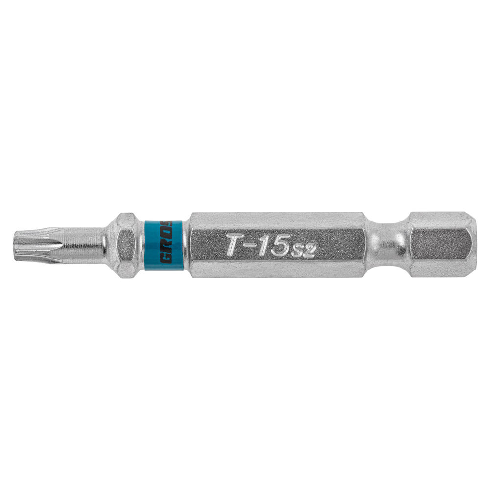 Бита Torx 15 х 50, сталь S2, 10 шт. Gross (11469)