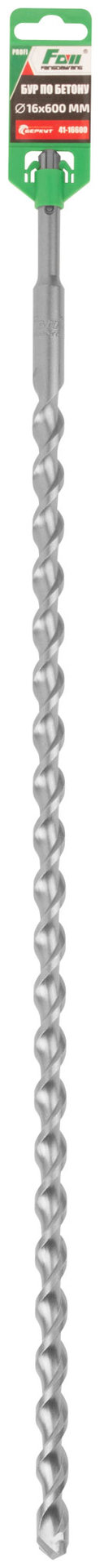 Бур по бетону FDW, Profi, SDS-Plus, 16 х 600 мм (41-16600)