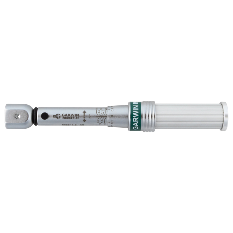 Динамометрический ключ 3-15 Нм, двухстороннего действия с разъемом под сменные насадки 9х12 502210-3-15S GARWIN INDUSTRIAL