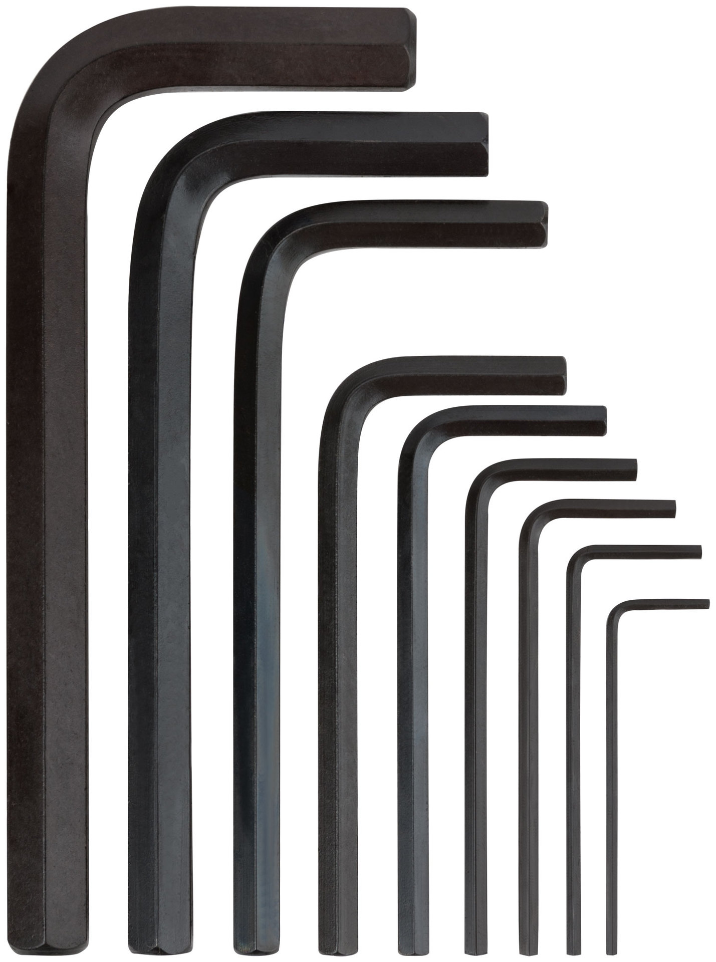 Ключи шестигранные HEX короткие CrV 9 шт.( 1,5-10 мм ) (в коробочке)