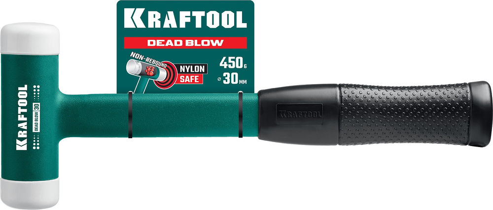Безынерционный молоток Dead Blow, 30 мм, 450 г KRAFTOOL 2078-30
