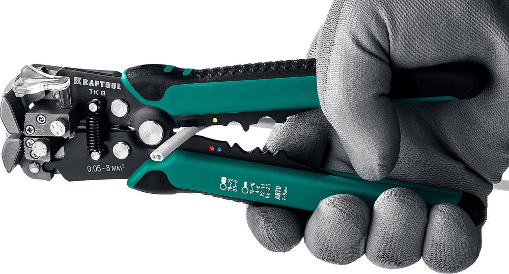 Автоматический стриппер TK-8, 0.05–8 мм? KRAFTOOL 22637