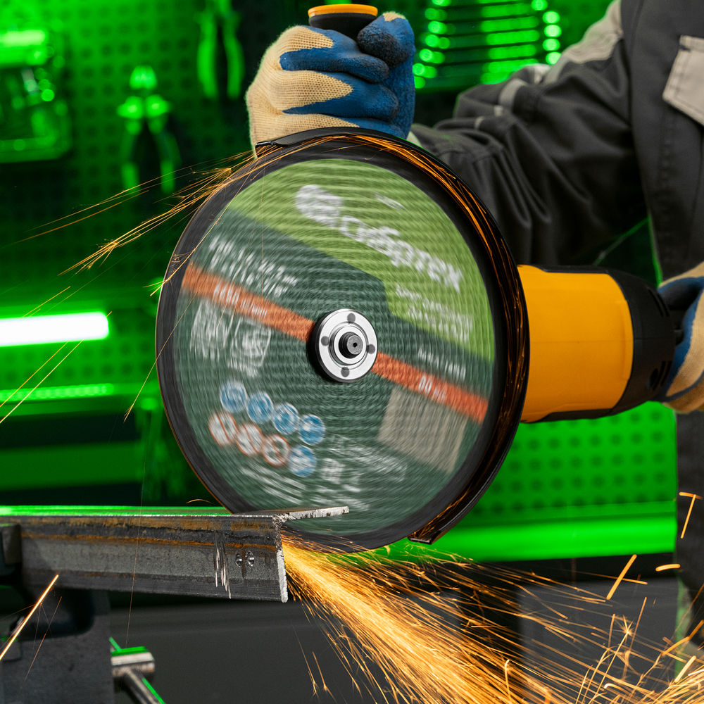 Круг отрезной по металлу, 230 х 2,0 х 22,2 мм Сибртех (743247)