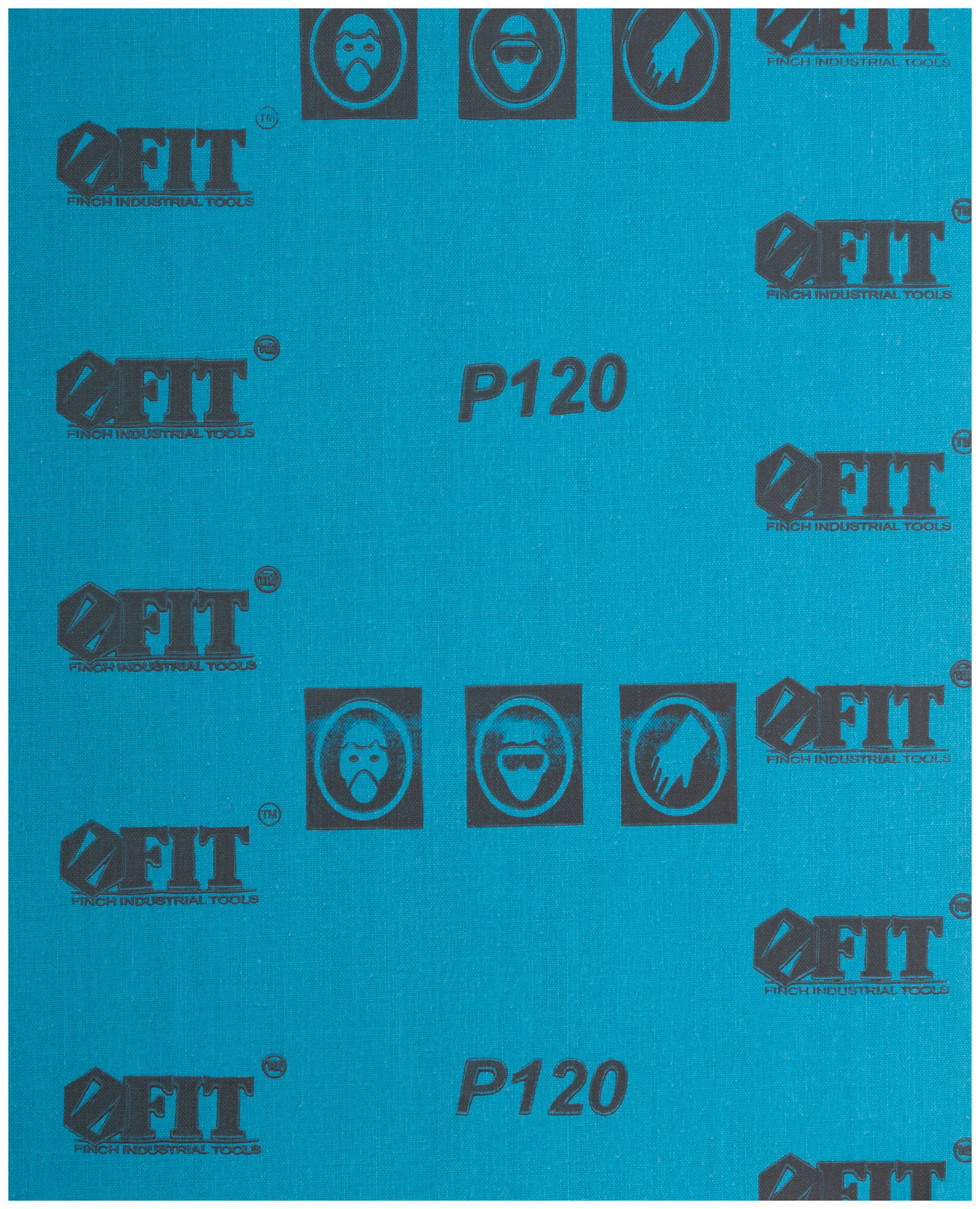 Листы шлифовальные водостойкие на тканевой основе, алюминий-оксидные, Профи 230х280 мм, 10 шт. Р 120 (38196)