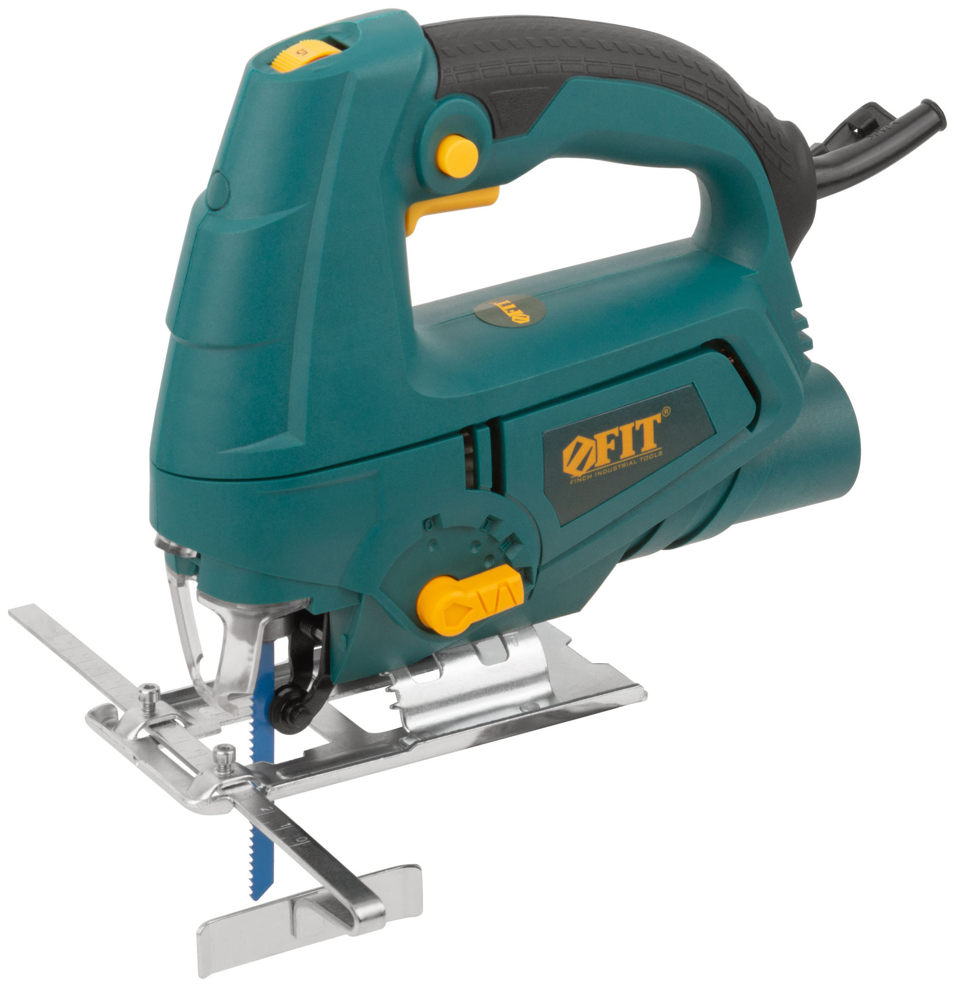 Лобзик 570 Вт; 0-3000 ход/мин; БзП; маятник; 65 мм; 1,9 кг; рез. накл.; коробка (80348)