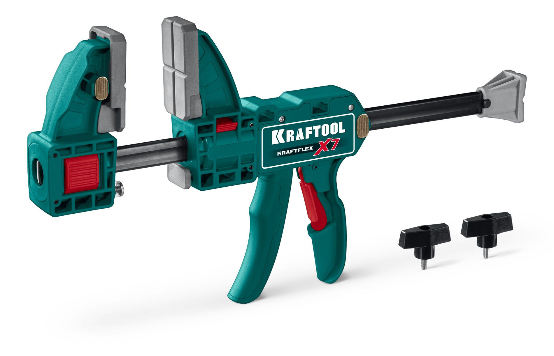 Многофункциональная быстрозажимная струбцина KRAFTFLEX X7 150, 150 х 85 мм KRAFTOOL 32777-150