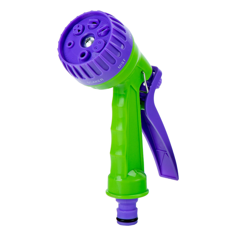 Набор для подключения шланга 3/4, пистолет 7 режимов полива, адаптер, 2 соединителя Palisad (65178)