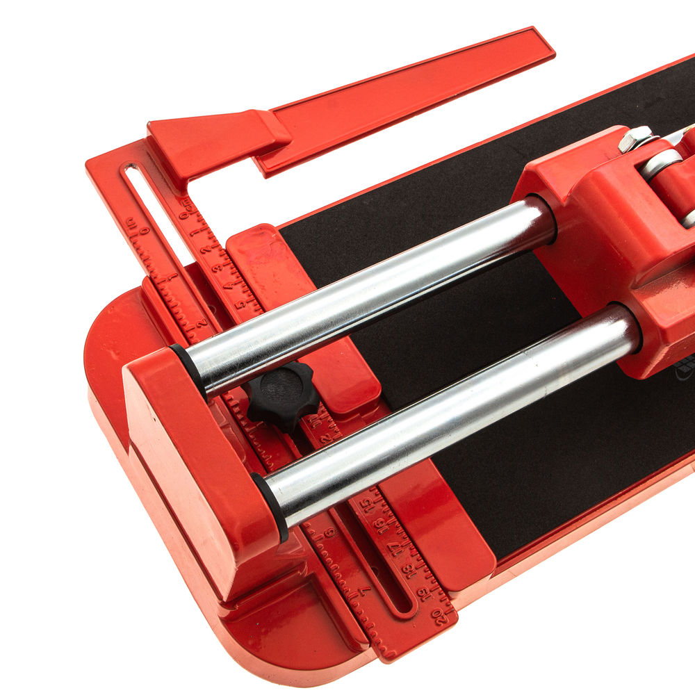 Плиткорез 400 х 16 мм, литая станина,каретка на подшипниках, усиленная рукоятка MTX (87605)