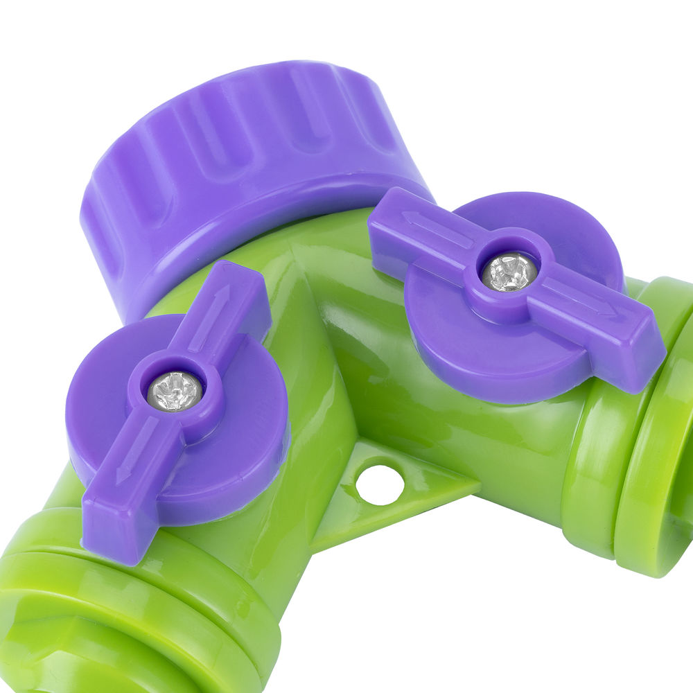 Разветвитель двухканальный, регулируемый, со штуцерами Palisad (66426)