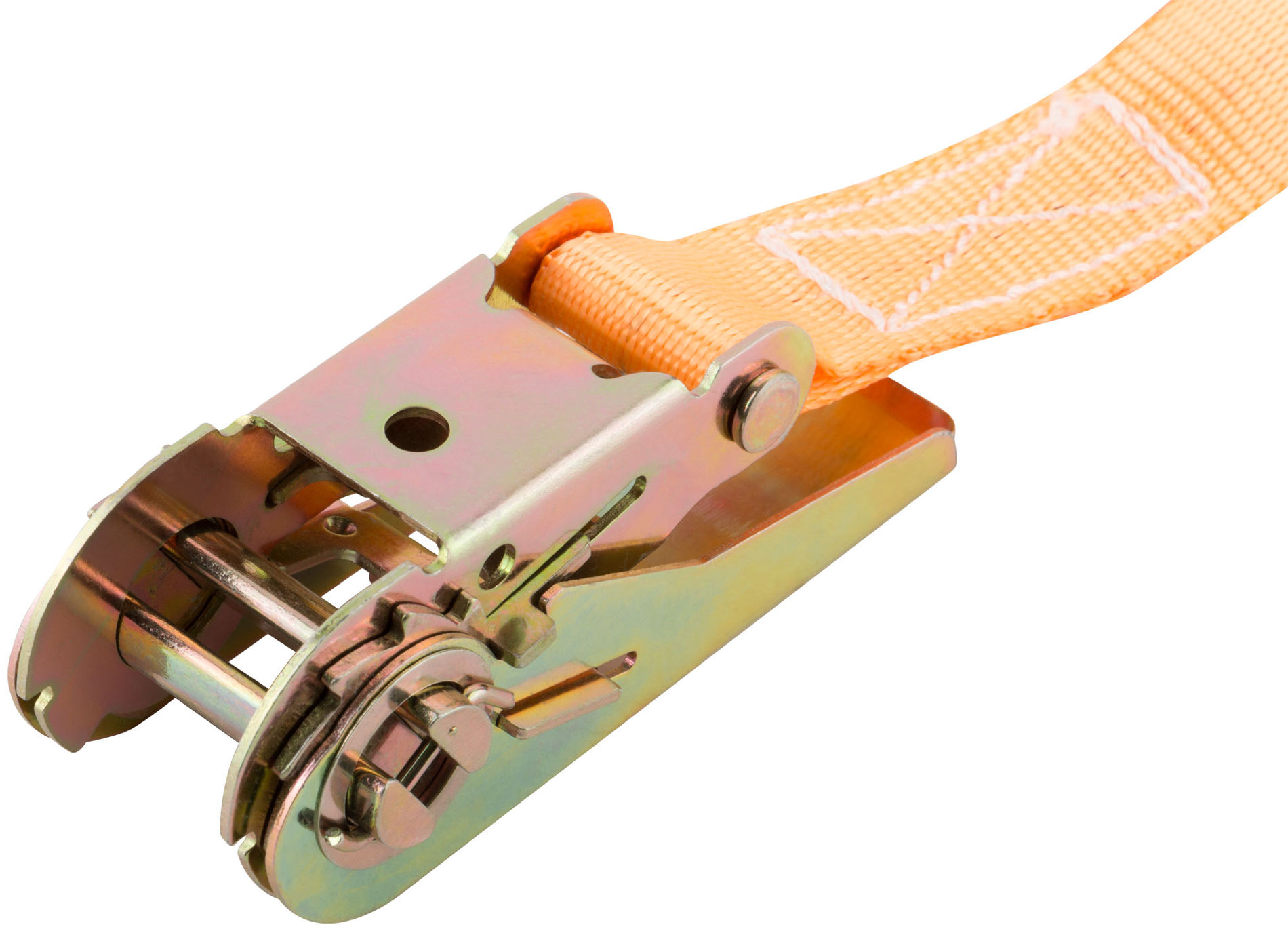 Ремень для крепления груза, храповый механизм, лента 25 мм х 5 м, 800 кг (77-253)