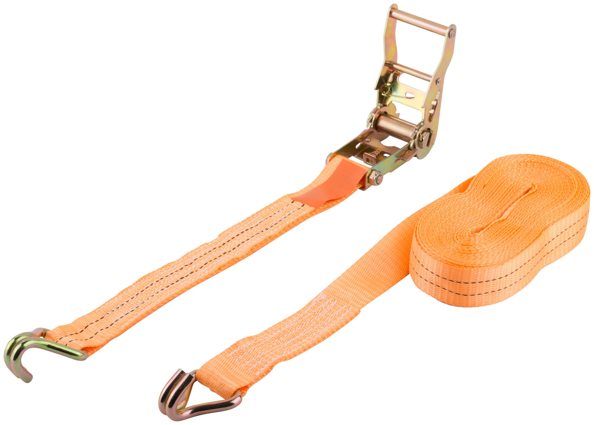 Ремень для крепления груза, храповый механизм, лента 38 мм х 12 м, 1500 кг (77-382)